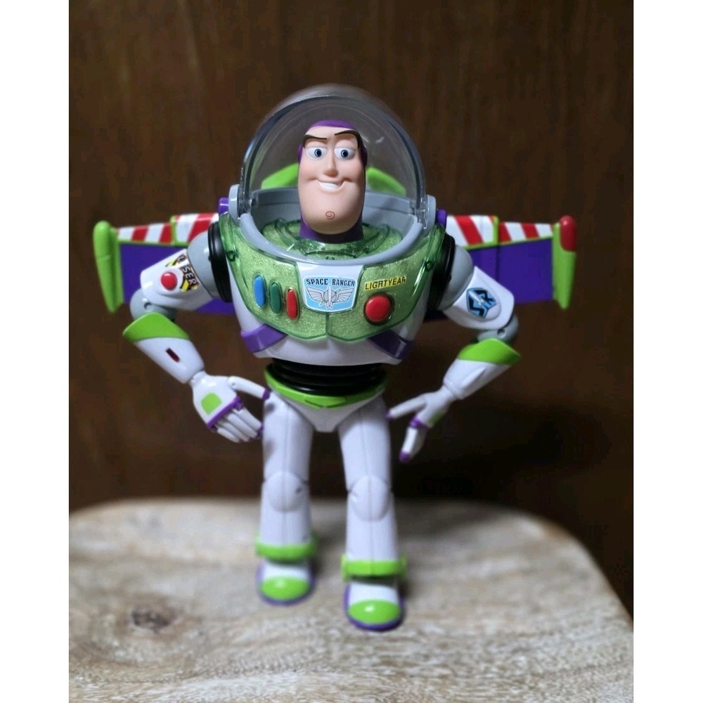 Disney Pixar Toy Story Buzz Lightyear 12" Talking Figure Thinkway Toys Tested